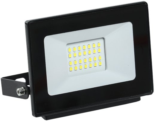 Прожектор светодиодный IEK СДО 06-20 черный IP65 6500 K (LPDO601-20-65-K02)