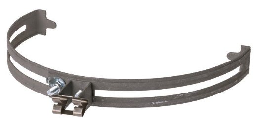 Держатель регулируемый Ø130-240мм на круглый конек, стальной фиксатор для прута Ø6-10мм TDM (SQ2402-3172)