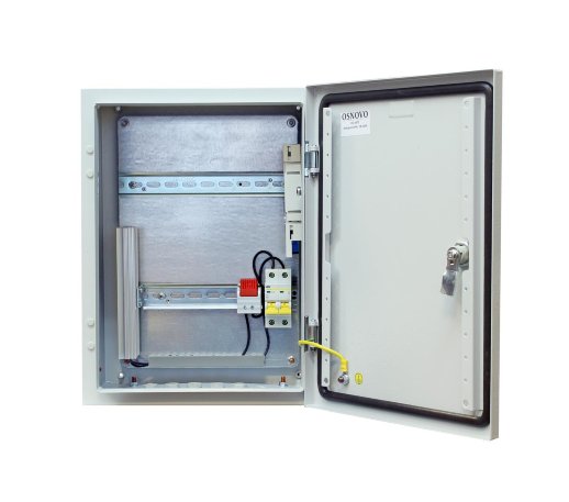 Кросс оптический уличный в монтажном шкафу OSNOVO OS-34T1