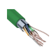 F/UTP, CAT 5e, нг(А)-HFLTx, 4х2х0,52мм, 24AWG, INDOOR, SOLID, зеленый, 305м REXANT (01-0162)