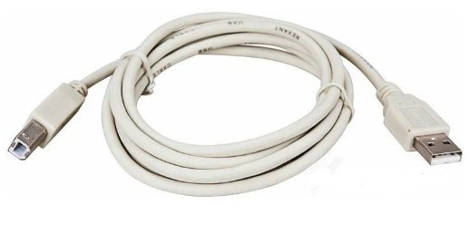 Кабель для программирования Rexant Кабель USB (шт. USB B - шт. USB A) 1.8 метра, серый REXANT (18-1104)