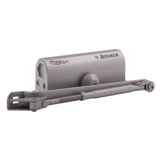 Доводчик для дверей весом до 110 кг NORA-M ISPARUS 430 (серый)