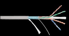 F/UTP 4pair, Cat6a, Solid, In, PVC (NMC 4255A-GY)