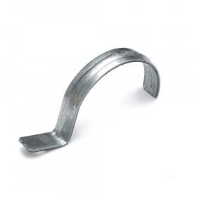 Скоба металлическая однолапковая СМО d60-63 мм для монтажного пистолета (без отверстий) (50 шт) (PR13.1971)