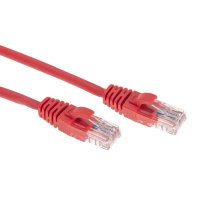 Патч-корд U/UTP, CAT 5e, RJ45-RJ45, 26AWG, LSZH, красный, 2м REXANT (02-0103-2)