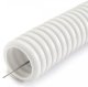 Труба гофрированная ПЛЛ тяжелая безгалогенная (HF) негорючая (НГ) белая с/з D=32 (PR02.0242)