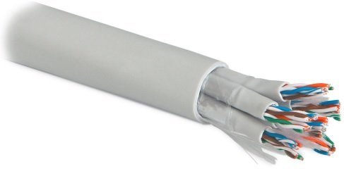 Кабель «витая пара» (LAN) для структурированных систем связи Hyperline UUTP48W-C5-S24-IN-LSZH-GY