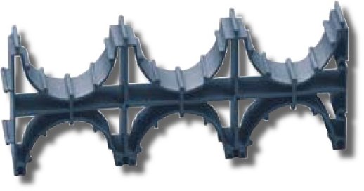 Держатель расстояния для двустенных труб ДКС Держатель расстояния для двустенных труб D=110, тройной (025113)