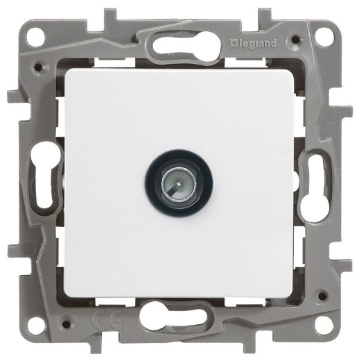 Розетка LegranD Розетка TV звезда 2 дБ ETIKA, белая (672251)