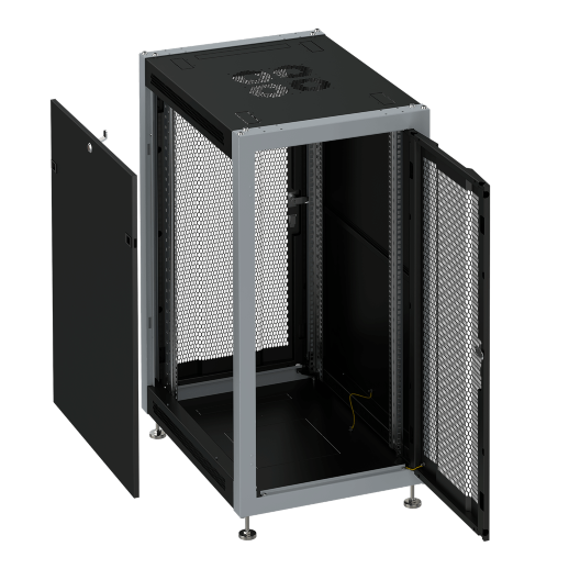 Шкаф напольный 19-дюймовый, 15U SYSMATRIX SL 6015.933 (8223s)