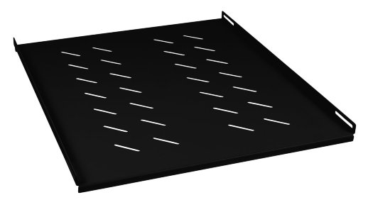 Полка 19" CABEUS SH-J018-FC-800m-100KG-BK (8623c)