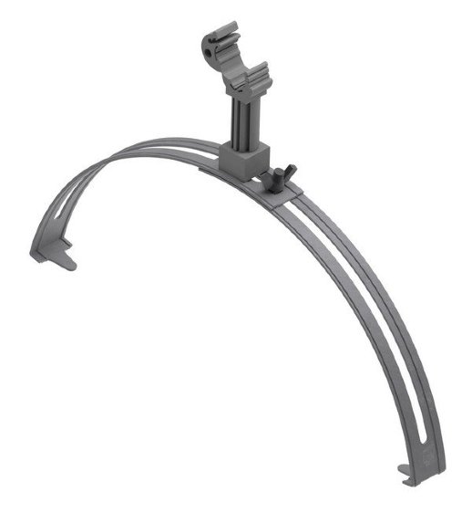 Коньковый регулируемый зажим ДКС Коньковый регулируемый зажим с пластиковым держателем (ND2204)