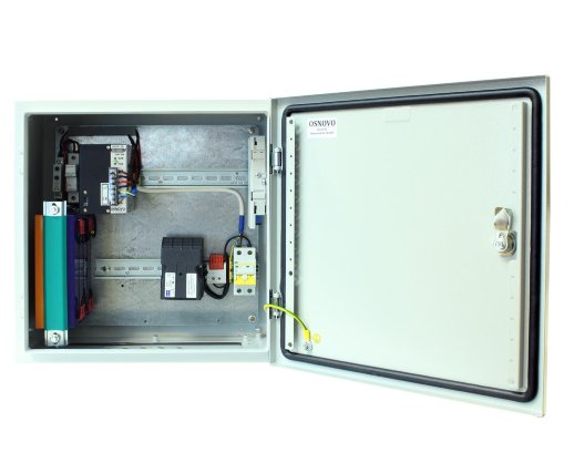 Кросс оптический уличный в монтажном шкафу OSNOVO OS-44TB1