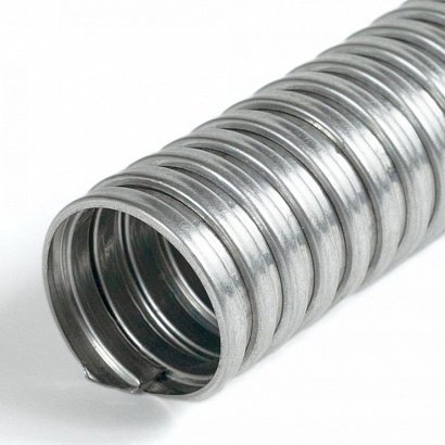 Рукав гибкий металлический оцинкованный Промрукав Металлорукав Р3-Х-25 с/з Строитель PR04.0098