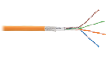 SF/UTP 4pair, Cat5e, Solid, In, LSZH (9300C-OR)