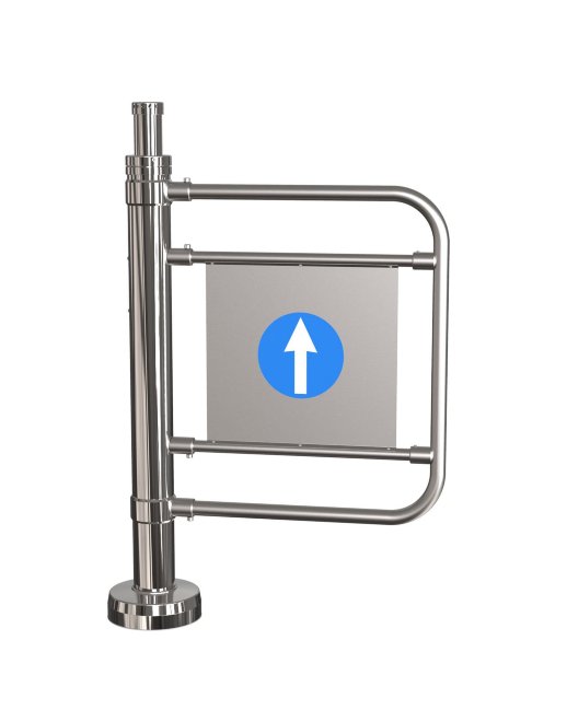 Калитка РостЕвроСтрой Ростов-Дон К32М-230 ХРОМ (без дуги)