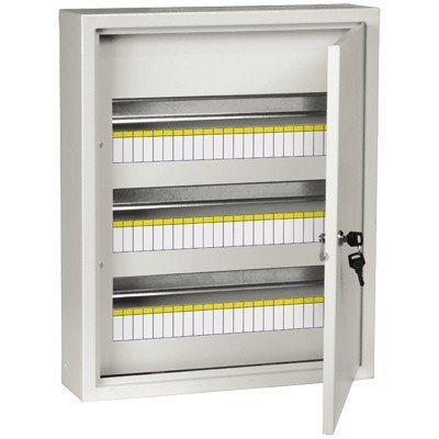 Щит распределительный навесной с замком IEK ЩРн-54з-1 36 УХЛ3 IP31 (MKM14-N-54-31-Z)