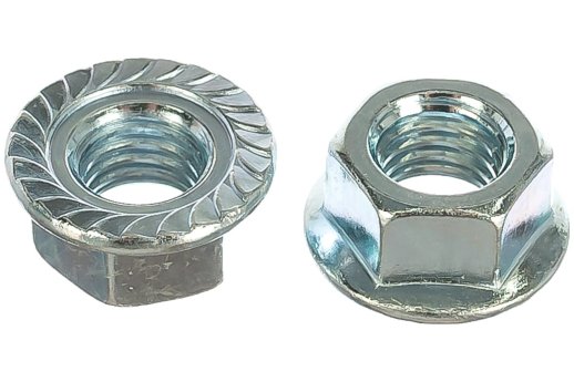 Гайка М10 DIN 6923 самоконтрящаяся с фланцем (200 шт)