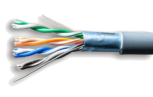 Кабель «витая пара» (LAN) для структурированных систем связи SUPRLAN F/UTP 4pair, Cat.5e, In, PVC, CCA, Net.on (01-1001)