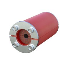 Проходка круглая, нержавеющая, D150х70 мм для кабелей D93-119 мм (DXF3119)