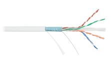 F/UTP 4pair, Cat6, Solid, In, LSZH (4240C-WT)