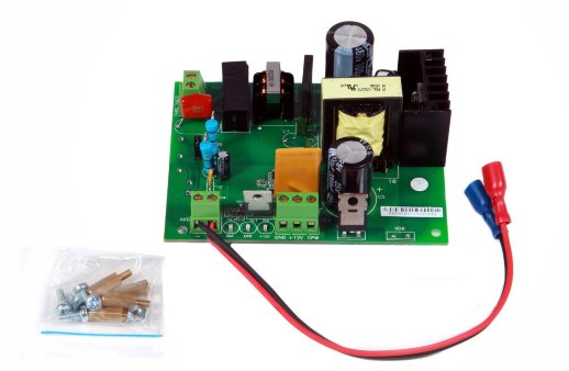 Блок питания импульсный без корпуса Ритм БРП 12V 5А без корпуса, под установку в корпус "Контакт"