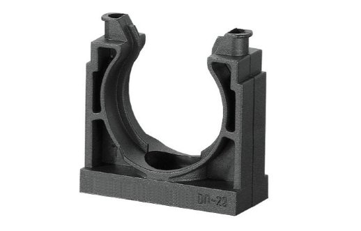 Держатель полиамид ДКС Держатель DN 29 мм полиамид черный (PAS29N)