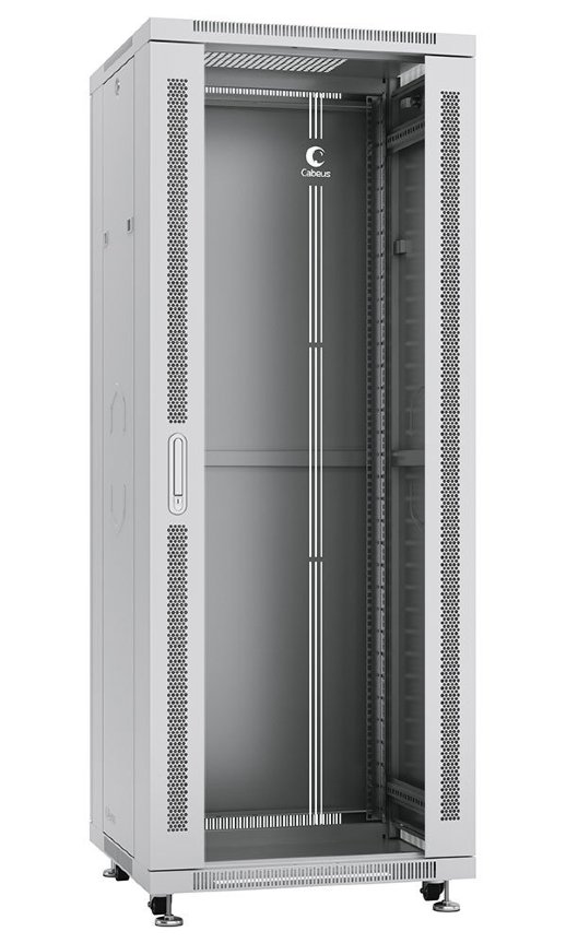 Шкаф напольный 19-дюймовый, 32U CABEUS SH-05C-32U60/100 (7056c)
