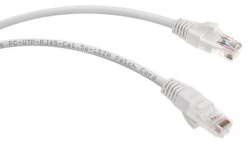 Патч-корд медный CABEUS PC-UTP-RJ45-Cat.5e-1.5m-WH-LSZH (9490c)