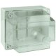 Коробка ответвительная с гладкими стенками и высокой прозрачной крышкой ДКС Коробка ответвит. с глад. стенками IP56, 300х220х180 (54340)