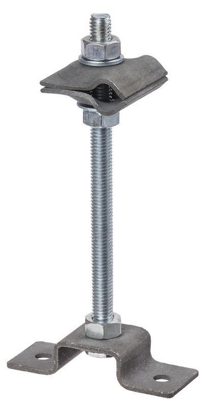 Держатель для горизонтальных и вертикальных поверхностей, высота со шпилькой 100мм, для прута Ø6-10мм TDM (SQ2402-3212)