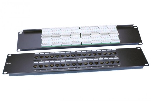 Патч-панель 19" Hyperline PP3-19-32-8P8C-C5E-110D