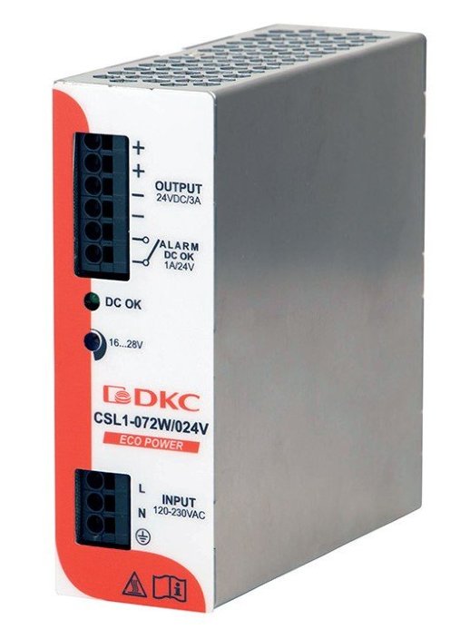 Источник питания "ECO POWER" однофазный ДКС Источник питания однофазный, 120Вт, 5А, 24В (XCSL1120W024VAA)