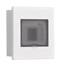 Корпус ЩРВ-М 4 модуля IP41 встраиваемый прозрачная дверь (31070DEK)