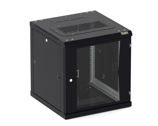 Настенный шкаф TLK 19", 9U TLK TWC-096045-R-G-BK