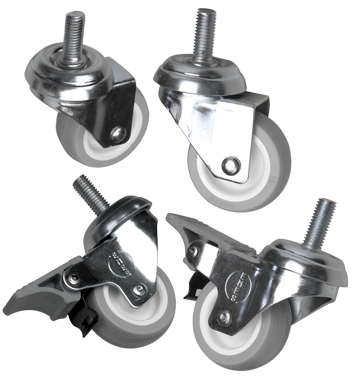 Ролики для стоек и настенных шкафов LANDE LN-ZMN-TKR-5525-01 (4 шт)