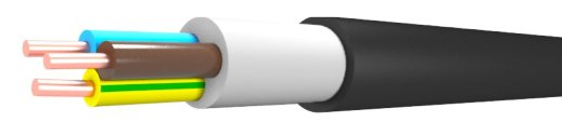 Кабель силовой огнестойкий Сегмент Энерго ВВГнг(А)-LSLTx 4х10 -1 кВ (ГОСТ)