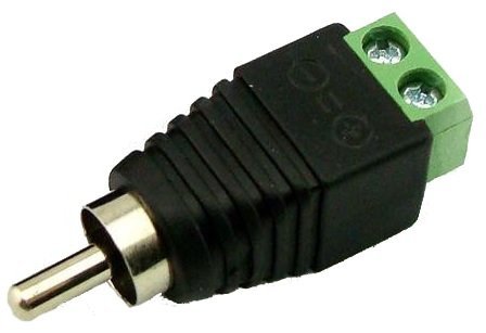 Разъем RCA Optimus RCA (штекер) с клеммной колодкой
