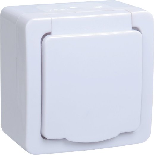 Розетка 1местн ГЕРМЕС PLUS IEK РСб20-3-ГПБб (ERMP12-K01-16-54-EC)