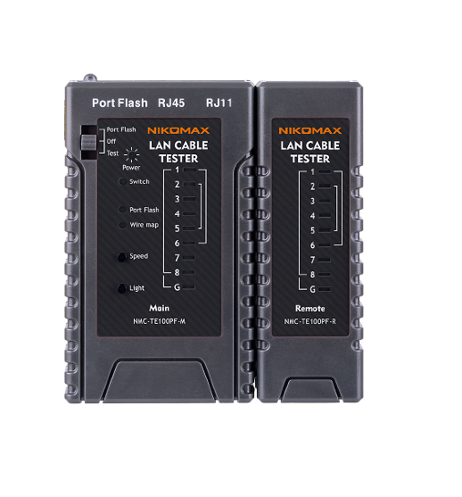 Тестер для витой пары NIKOMAX NMC-TE100PF