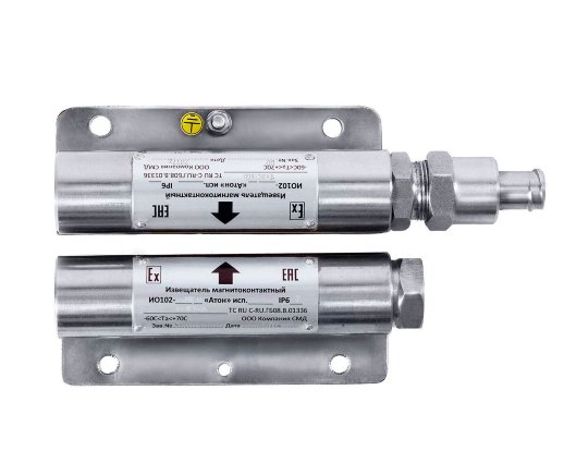 Извещатель охранный точечный магнитоконтактный Компания СМД ИО102-М-Н "Атон" исп.21, нержавеющая сталь