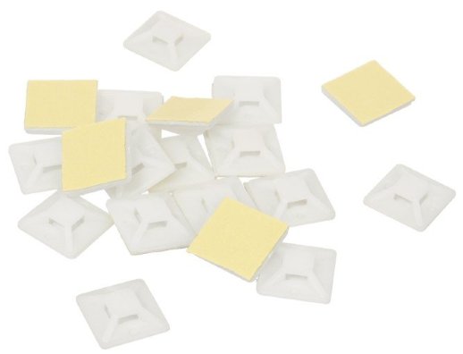 Основание для стяжек NIKOMAX NMC-TMA20-WT-100 (100шт)