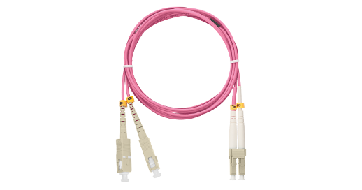 Патч-корд оптический многомодовый NIKOMAX NMF-PC2M4C2-SCU-LCU-001