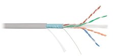 F/UTP 4pair, Cat6, Solid, In, PVC (4240A-GY)