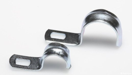 Скоба оцинкованная Экопласт Скоба однолапковая D20 (100 шт) (43720)