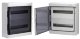 Щиток настенный с дверцей 36 модулей IP65 серый (RB36W6TGD)