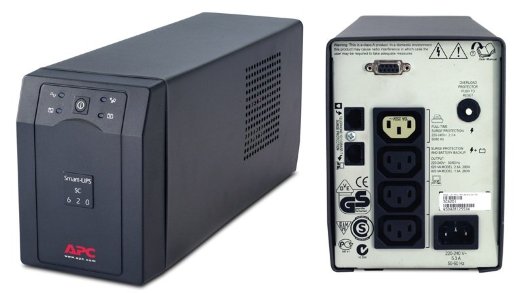Источник бесперебойного питания APC SC620I APC Smart-UPS SC 620 ВА
