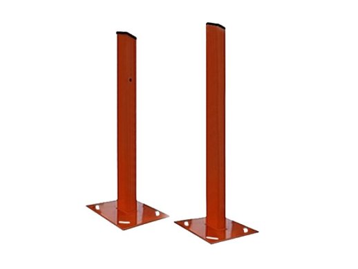 Стойка для фотоэлемента 1,5м 'Аякс' исп.00, на асфальт, оранжевая