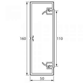 Короб LegranD Кабель-канал 160x50 мм METRA (638083)