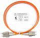 Патч-корд оптический CABEUS FOP-62-SC-SC-2m (7362c)